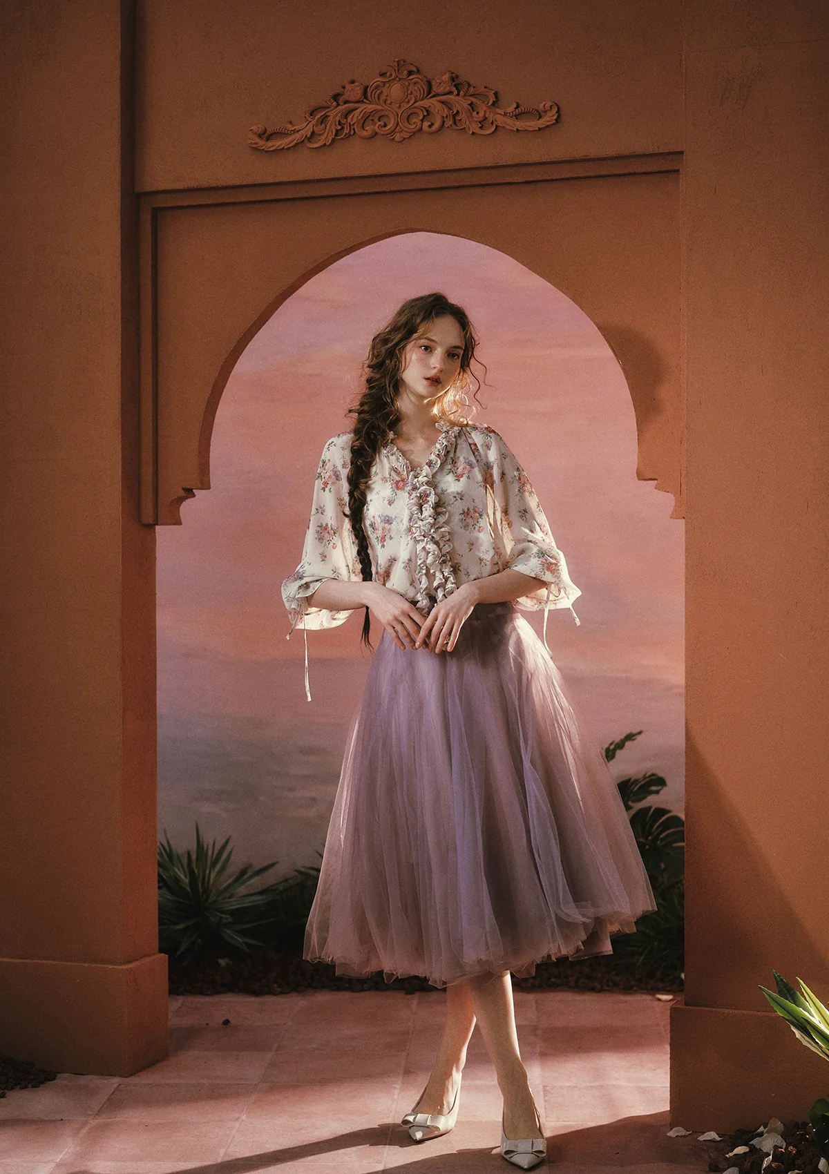 Wisteria Bloom Whispers Shirt - Image 9