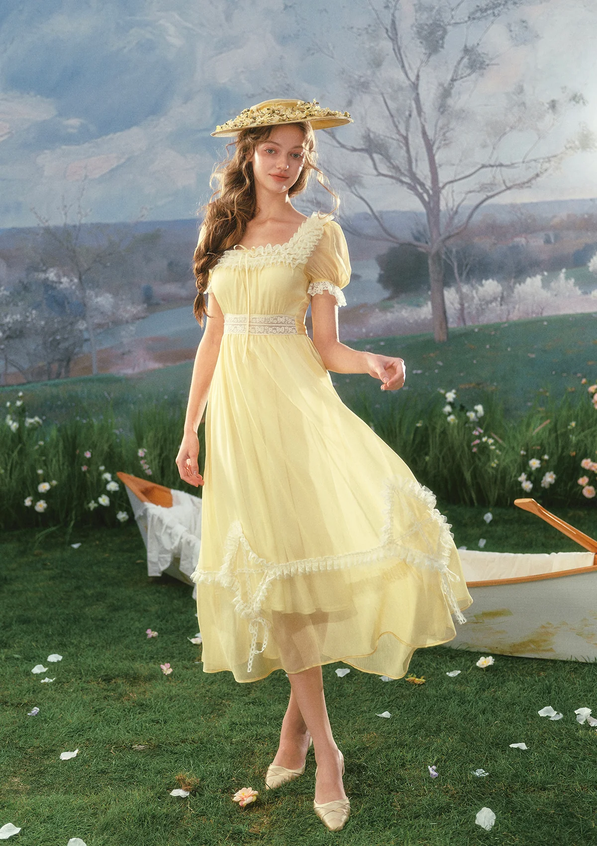 Yellow Kite Dress - Image 4